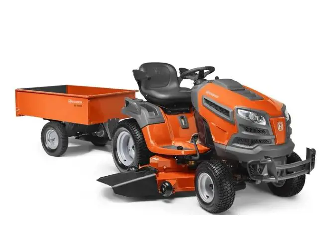 Husqvarna #588208804 12 Cu. Ft. Steel Swivel Dump Cart