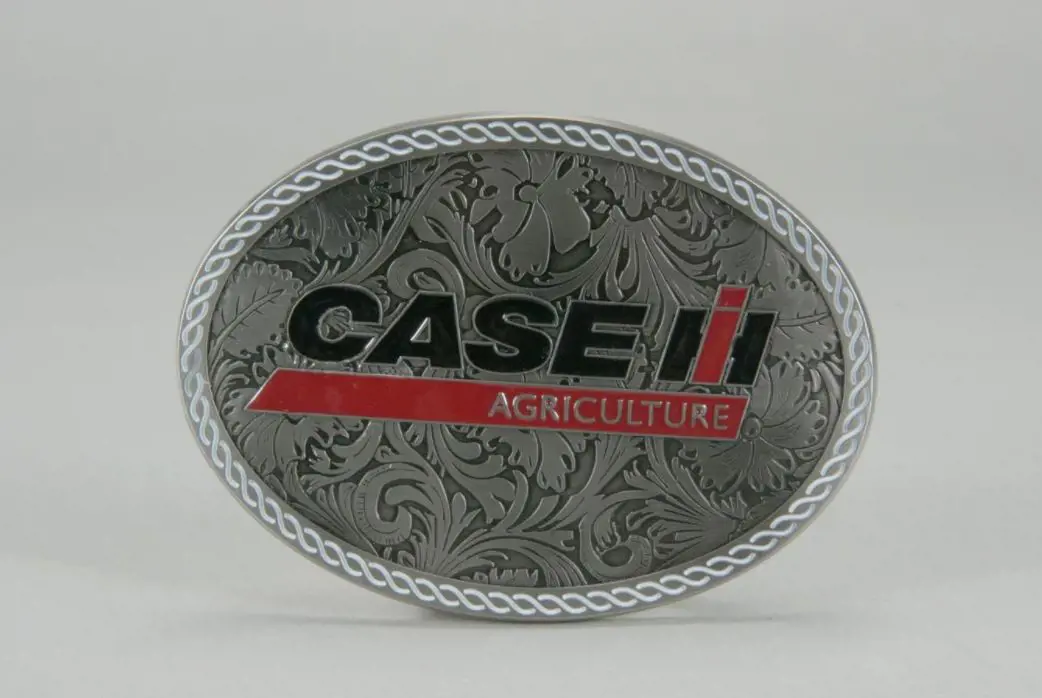 Image 1 for #ZJD606 Case IH Logo Western Style Belt Buckle