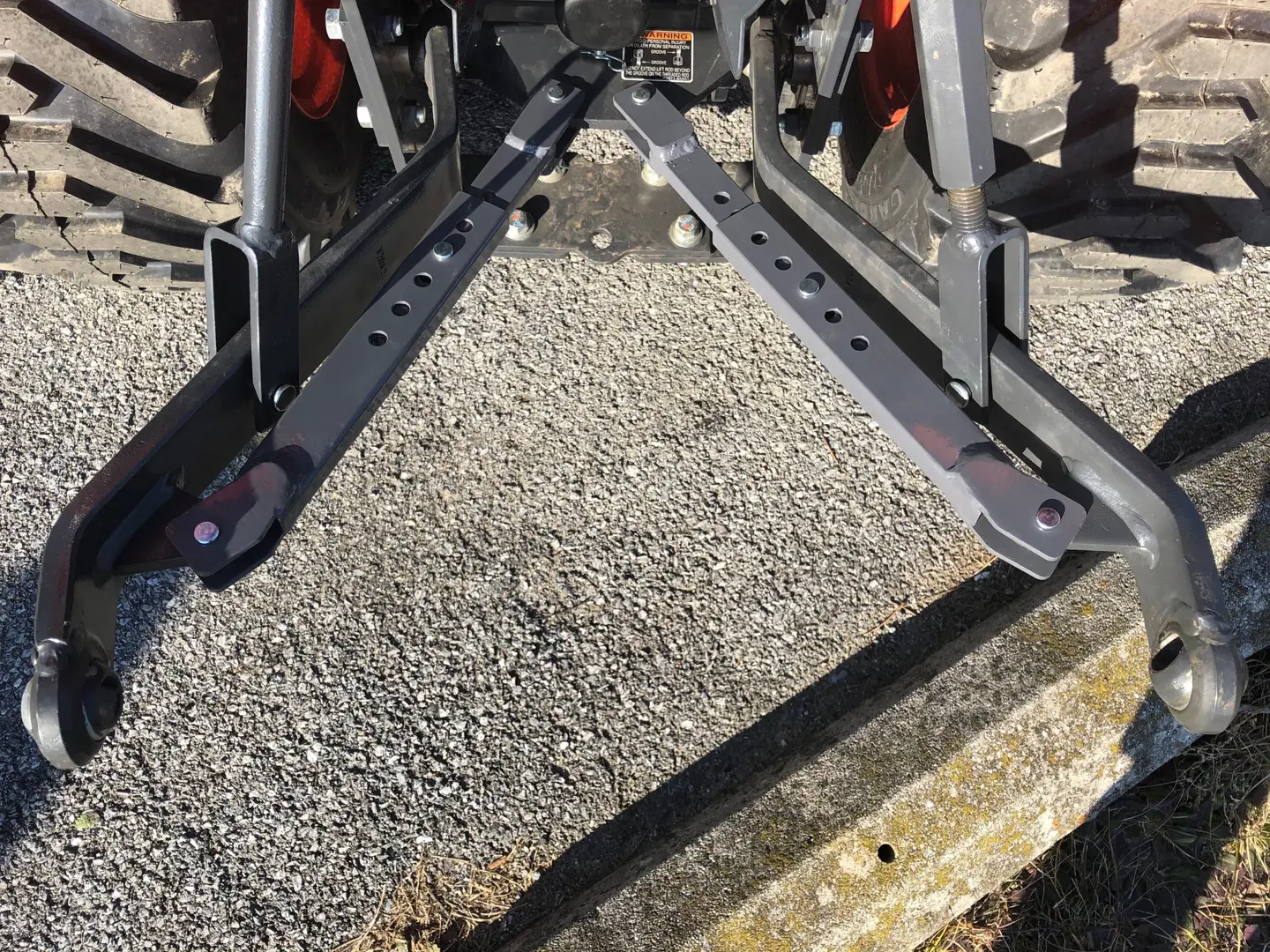 Field Ready K256138300FR Telescopic Stabilizer Kit Kubota BX Series