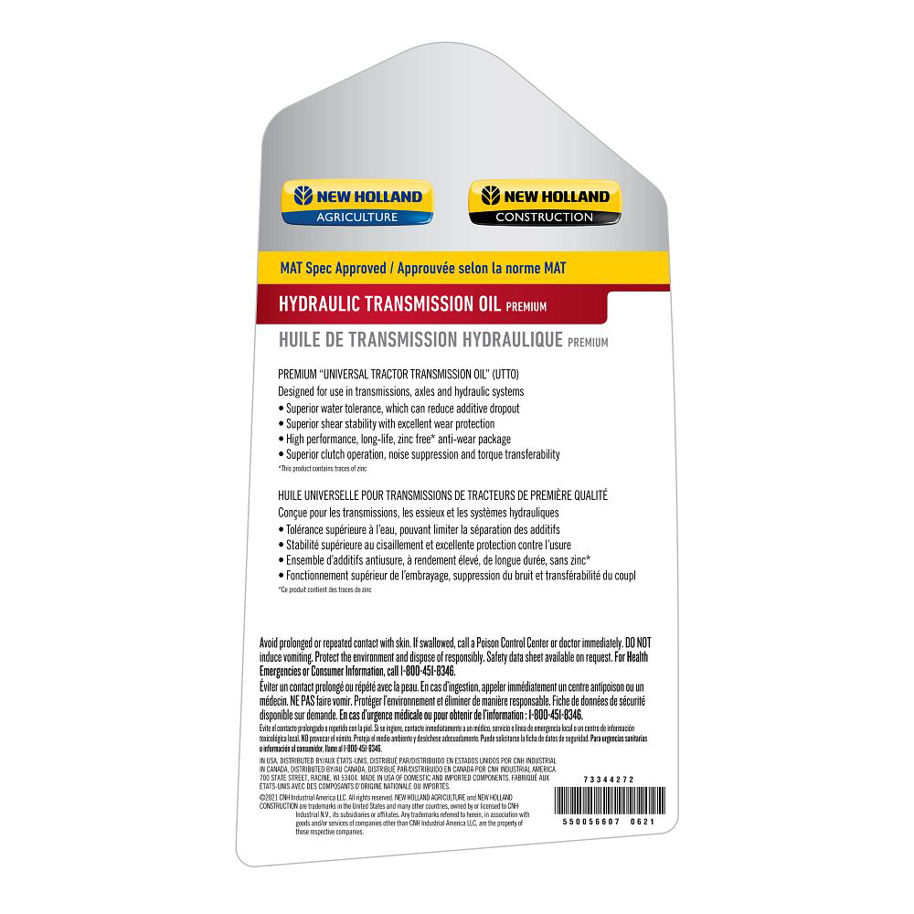 New Holland 73344272 Case IH Hytran / NH Hyd Trans Oil Premium