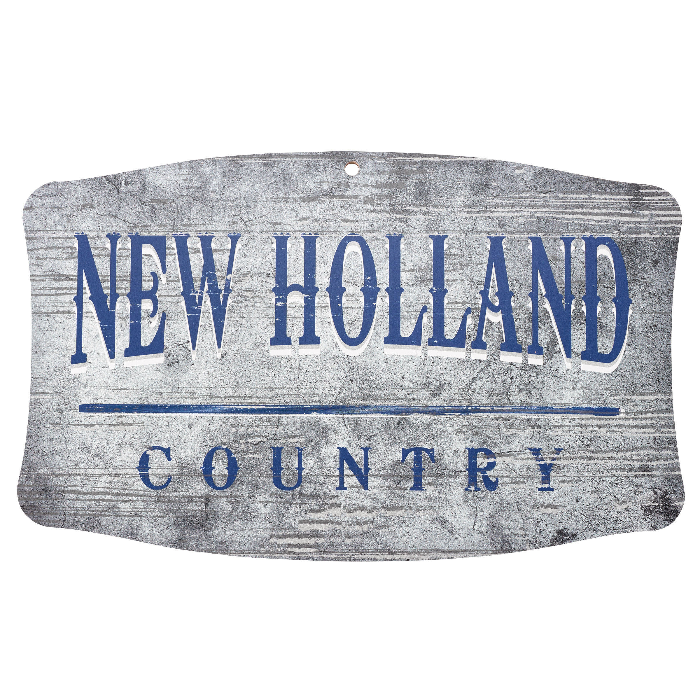 Apparel & Collectibles #322950 New Holland Country 11"X17" Wood Sign