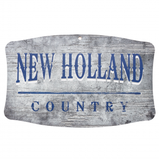 New Holland Country 11"X17" Wood Sign Part#322950