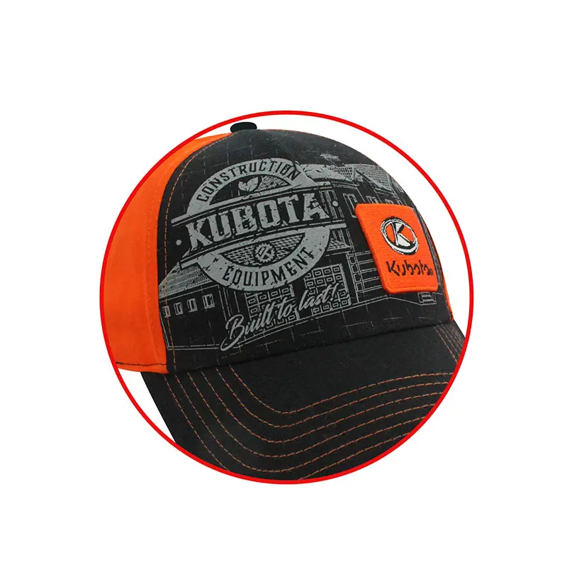 Image 2 for #KB07-1283 Kubota Construction Equipment SnapBack Cap