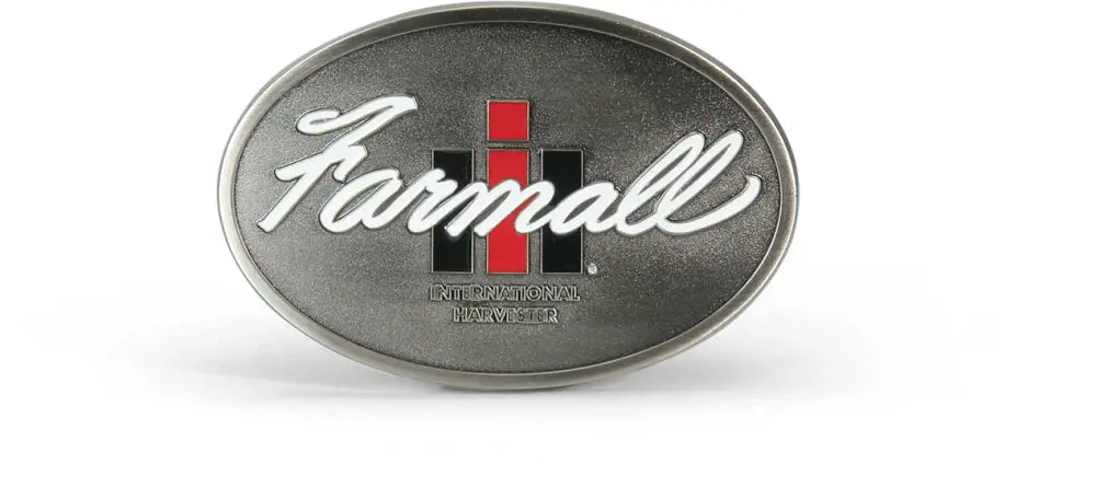 Image 3 for #ZJD617 Farmall Brushed Pewter Belt Buckle