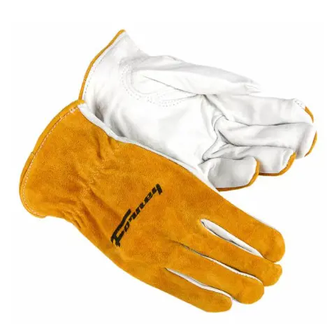 Image 2 for #F53123 Split Back Cowhide Leather Driver Work Gloves (Men's M)