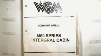 Kubota M4950DT/ M5950DT/ M6950DT   Integral Cabin Shop Manual Part #97897-10083