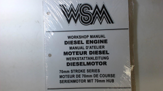 Kubota 700 Stroke Series Engine Work Shop Manual Part #97897-00625