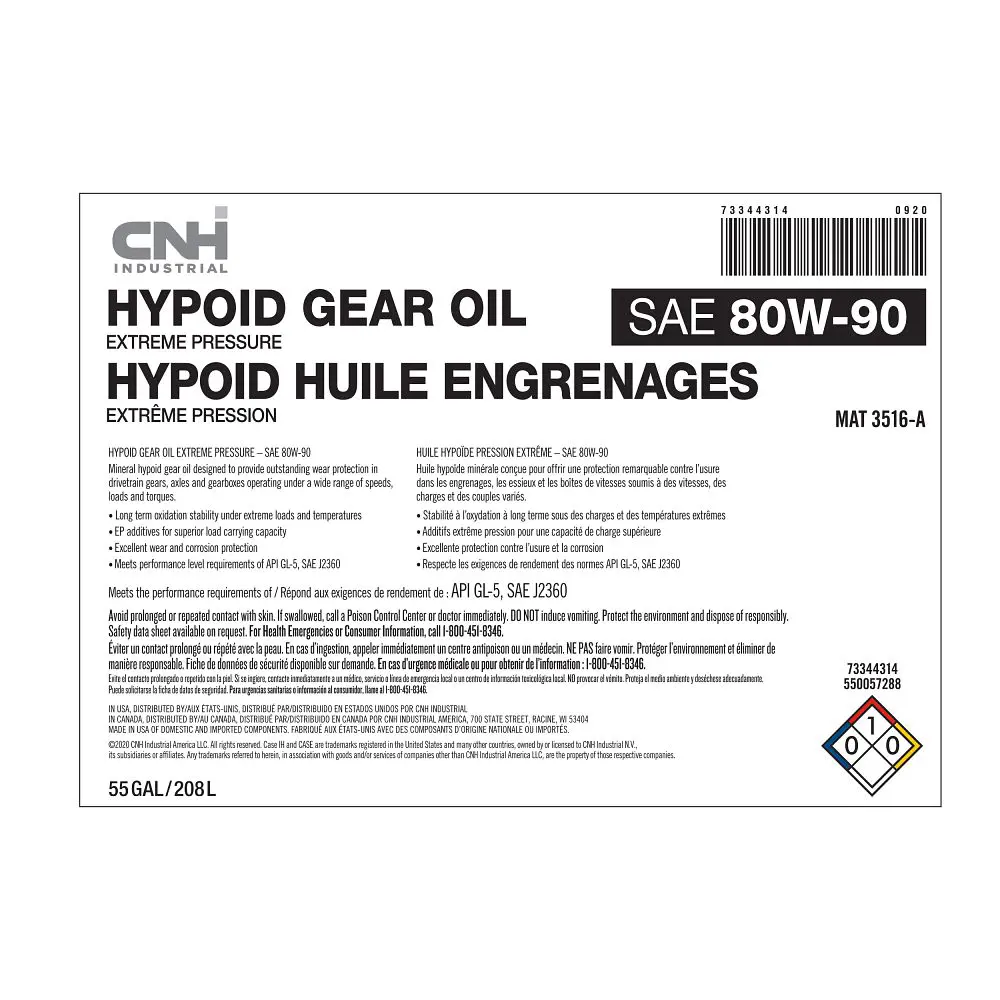 Image 2 for #73344314 Hypoide Gear Oil EP SAE 80W-90