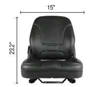 Image 1 for #SEA-23UGBEX Universal Slide Seat, Black