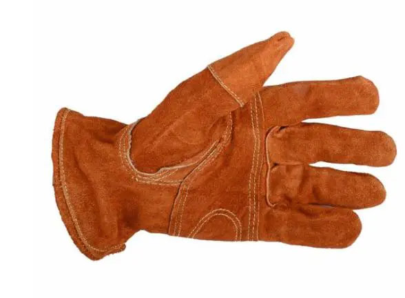 Image 4 for #F53172 Premium Cowhide Leather Fencer Work Gloves (Men's L)