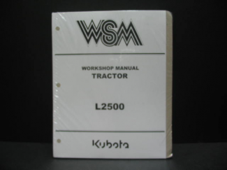 Kubota #97897-12043 L2500 Shop Manual     