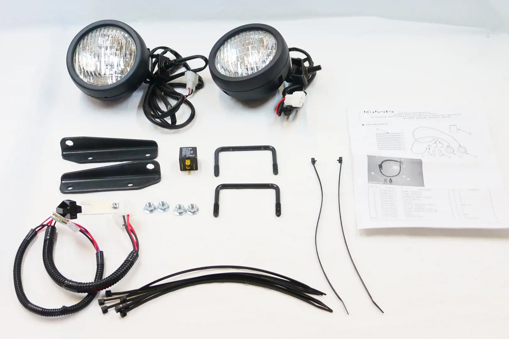 Image 1 for #BX7336 ROPS Mounted Light Kit for BX80 Series