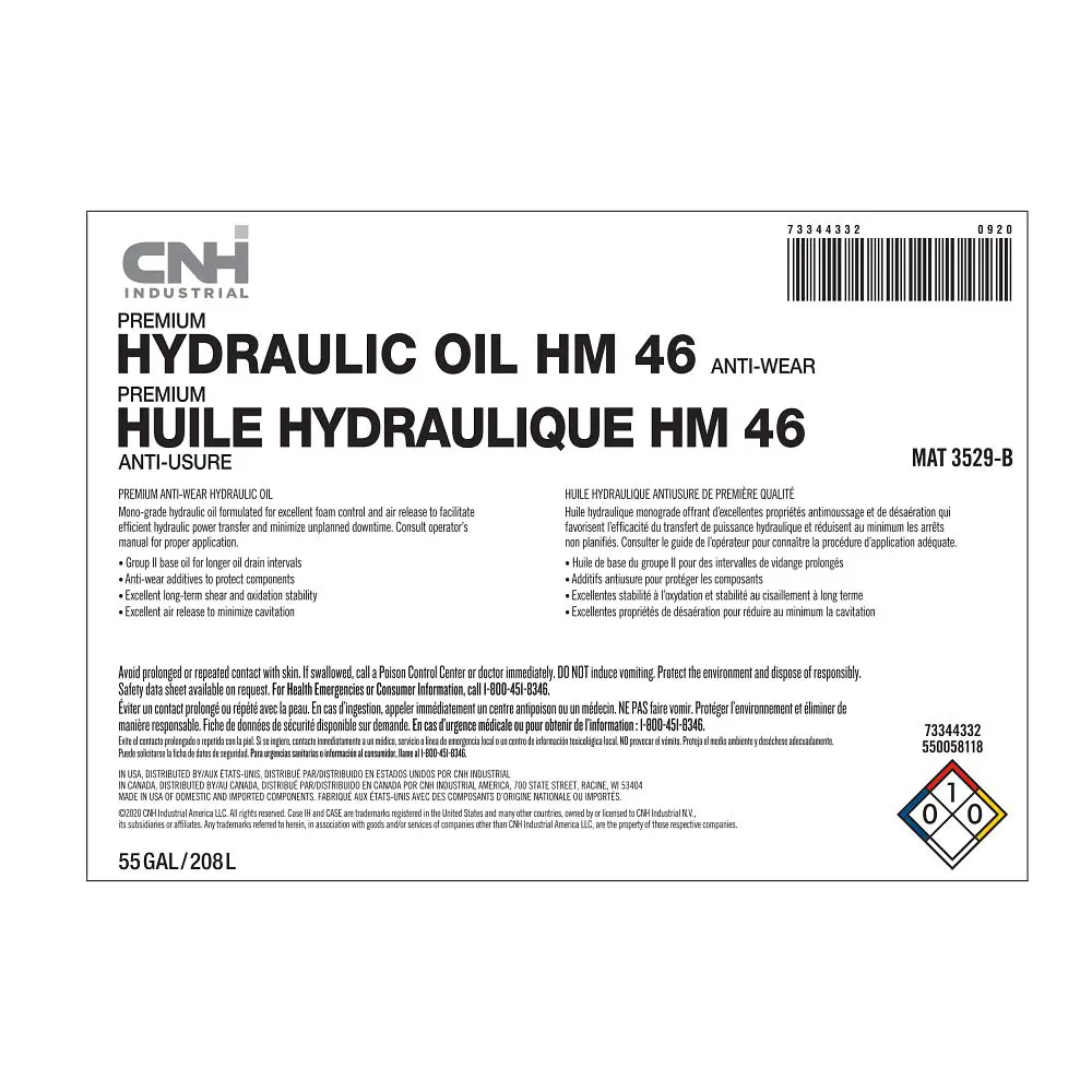 Image 2 for #73344332 Premium Hydraulic Oil HM46 AW