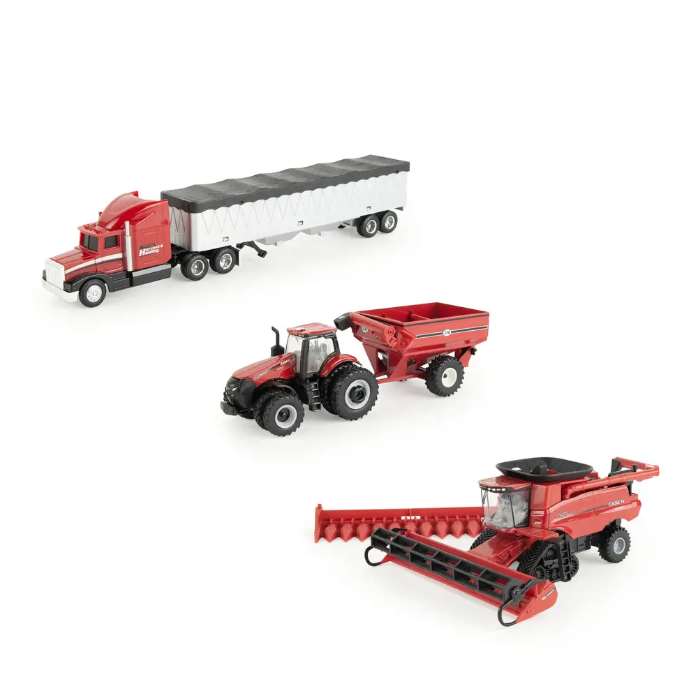 Image 1 for #ZFN44384 1:64 Case IH Axial-Flow 8250 Combine Harvesting Set
