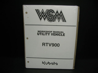 Kubota RTV900 Service Manual Part #97897-15300