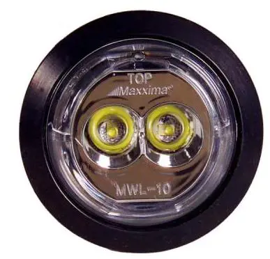 Image 1 for #MWL-10SP Round Mini Grommet Mount Work Light 300 Lumens