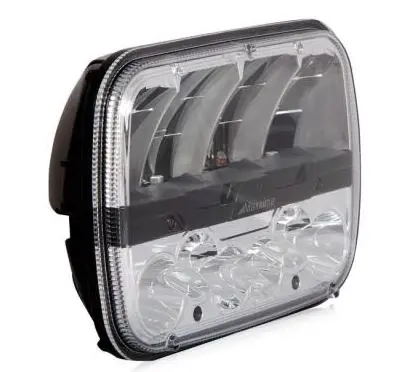 Image 2 for #MHLE-5X7HILO 5" x 7" Head Lamp Dual Beam Composite Series
