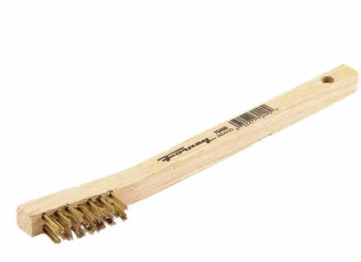 Image 1 for #F70490 Scratch Brush, Brass, 3 x 7 Rows