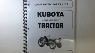 Kubota L305/L305DT Parts  Manual Part #97898-20650