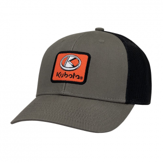 Kubota #KT19A-H367 Kubota Dark Putty w/ Black Mesh Cap