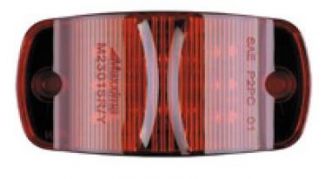 Maxxima Lighting #M23015R Rectangular Red Combination P2PC