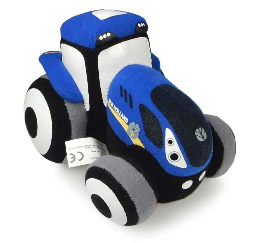 Image 1 for #UHK1113 New Holland Tractor Plush Toy - Small