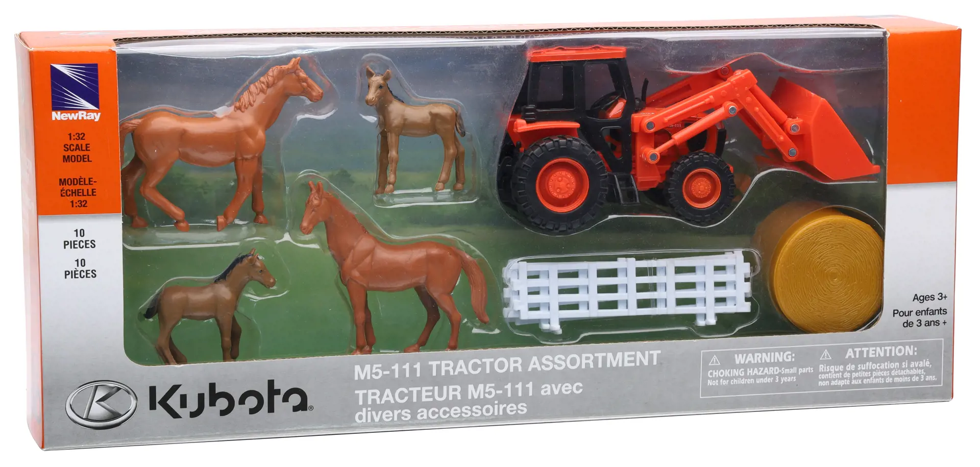 Image 2 for #77700-12082 KUBOTA TRACTOR W/FRNT LOADER AND HORSE