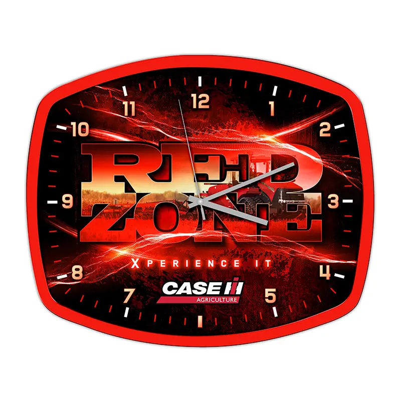 Image 1 for #IH09-3320 Case IH Red Zone Shop Clock