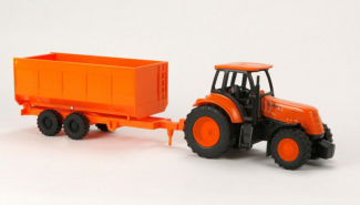 Kubota #77700-03892 1:32 Kubota M5-111 Tractor & Wagon Toy Set