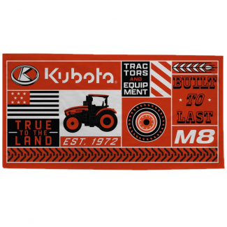 Kubota #KT21A-A568 Kubota True to the Land Beach Towel
