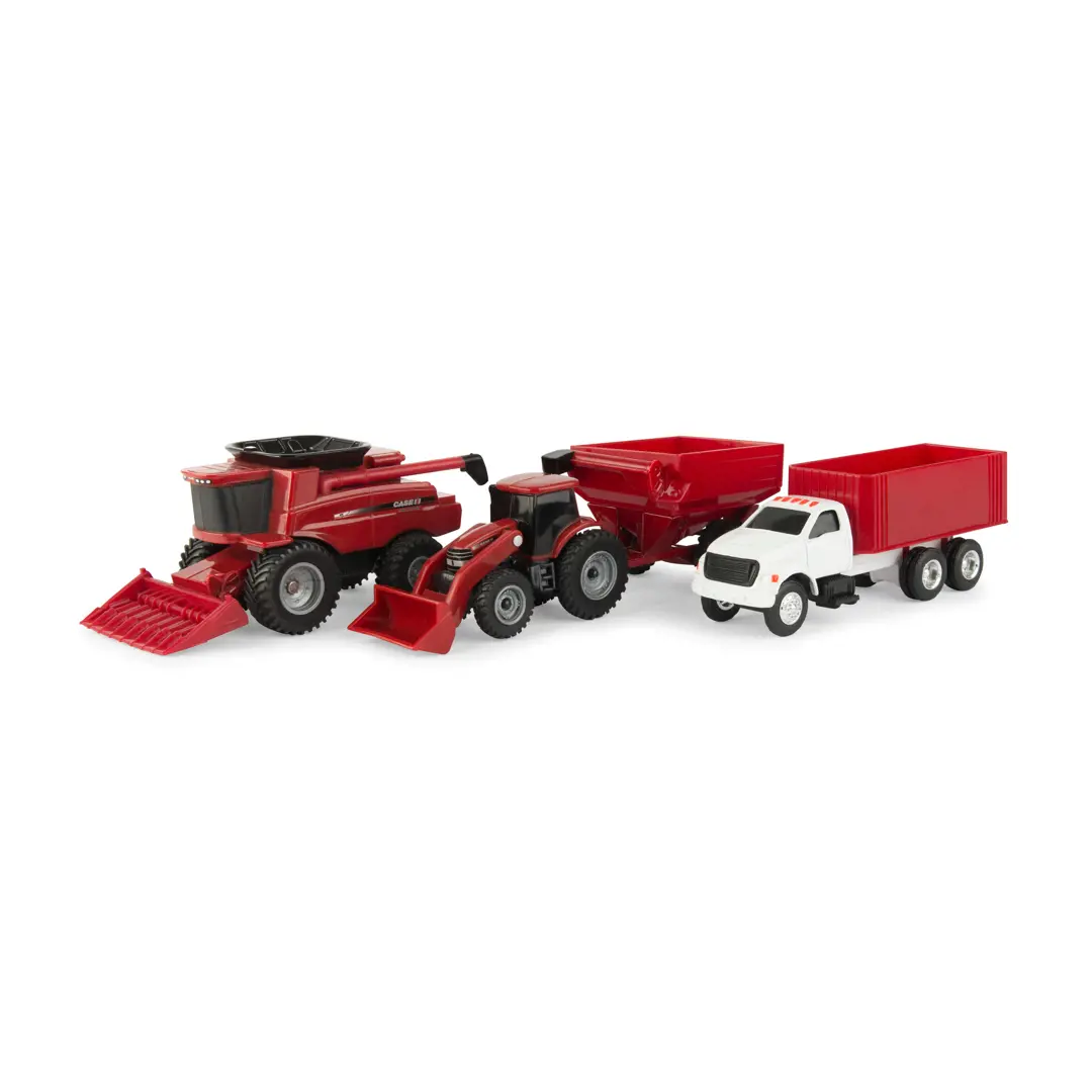 Image 1 for #ZFN47004 ERTL Collect N Play Case IH 4" 4-Piece Farm Set