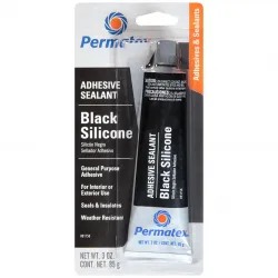 Permatex #PERM81158 Permatex Black Silicone Adhesive Sealant