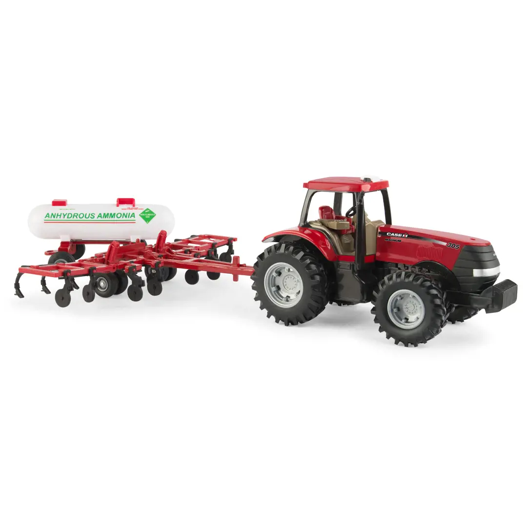 Image 1 for #ZFN47000 1:32 3 Piece Play Set - Case IH 305 w/ Ripper & Ammonia Tank