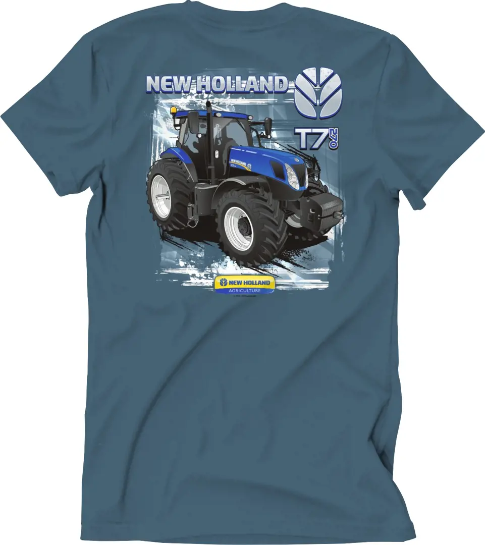 Image 3 for #NH31 New Holland T7.270 Indigo T-Shirt