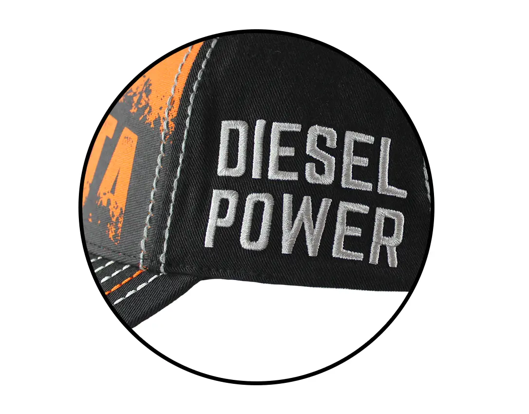 Image 2 for #KB07-1215 Kubota Diesel Power Velcro Back Cap