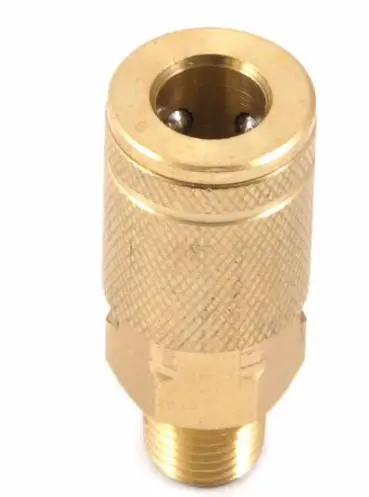 Image 3 for #F75309 Tru-Flate Style Coupler, 1/4" x 1/4" MNPT