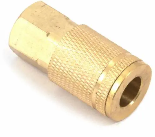 Image 1 for #F75315 Tru-Flate Style Coupler, 1/4" x 1/4" FNPT