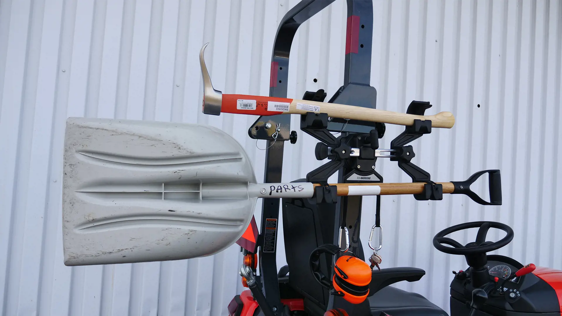 General #RACKS360 RACKS360 - Roll Bar Tool Carrying System