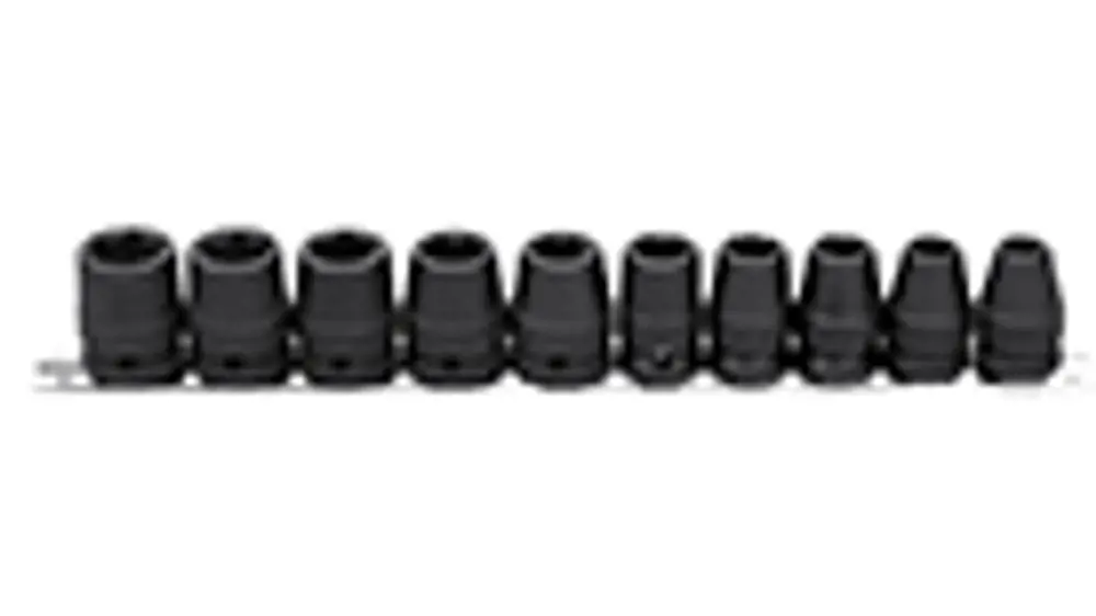 Image 2 for #SN31501 NEW HOLLAND 1/2" Drive Impact Sockets- 10-Piece Impact Socket Set