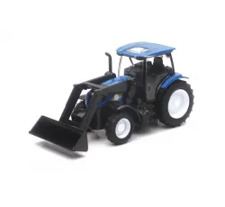New-Ray Toys #32123 1:64 New Holland T6 Tractor w/ Loader