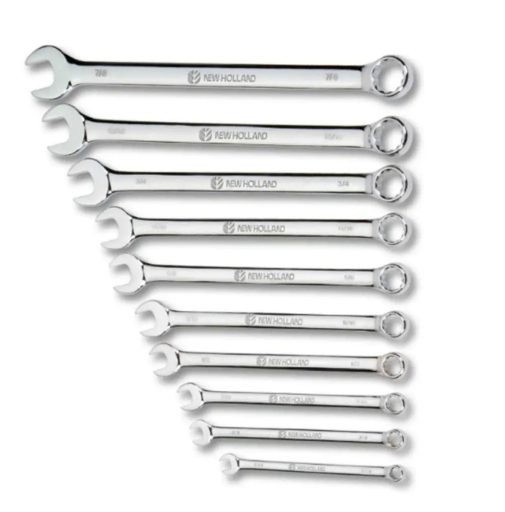 Image 1 for #SN60001 New Holland Combination Wrench Sets11pc Wrench SAE Set