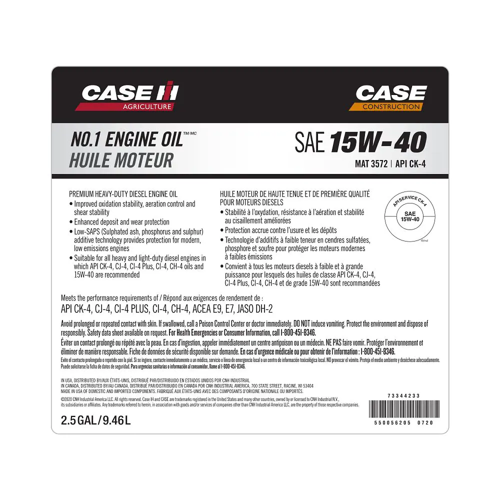 Image 2 for #73344233 15W-40 CK-4 Engine Oil