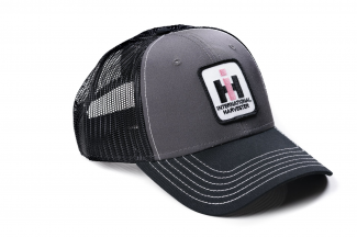 Collector Signs #PIH83 IH Gray & Pink w/ Black Mesh Cap