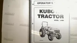 Kubota L4400 Operators Manual Part #TC230-59712