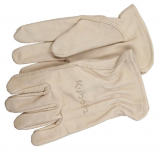 Kubota #77700-02463 Kubota Leather Work Gloves (Men's X-Large)