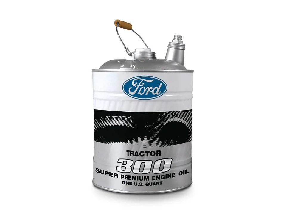 Image 2 for #ZFG900386 Ford 300 Super Premium Engine Oil Drum Coin Bank