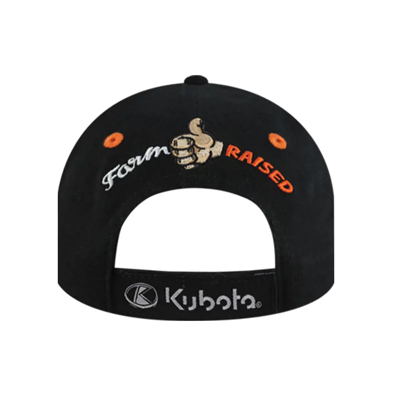 Image 2 for #KB07-1147 Kubota Farm Raised Velcro Cap