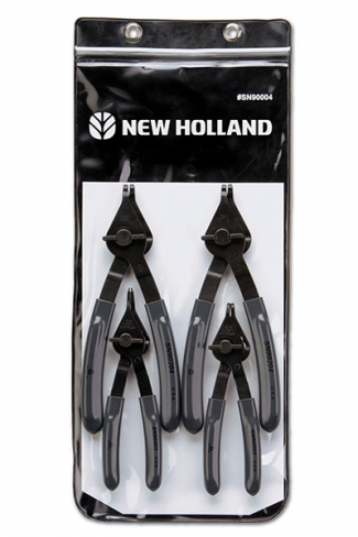 New Holland #SN90004 New Holland 4-Piece  Snap Ring Pliers Set