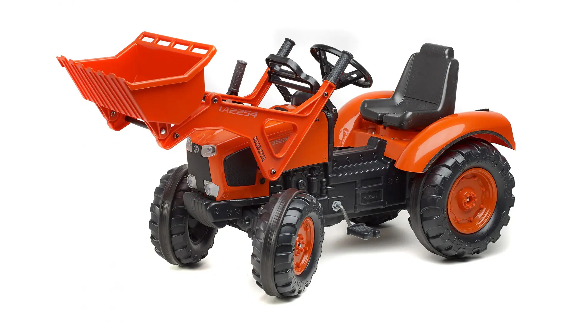 Image 1 for #77700-10164 Kubota M135GX Pedal Tractor w/ Front Loader