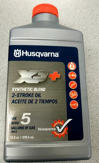 Husqvarna #593152304 HUS XP+ 2T OIL 12.8 oz. Bottles -5gal. Mix - 1 Case 